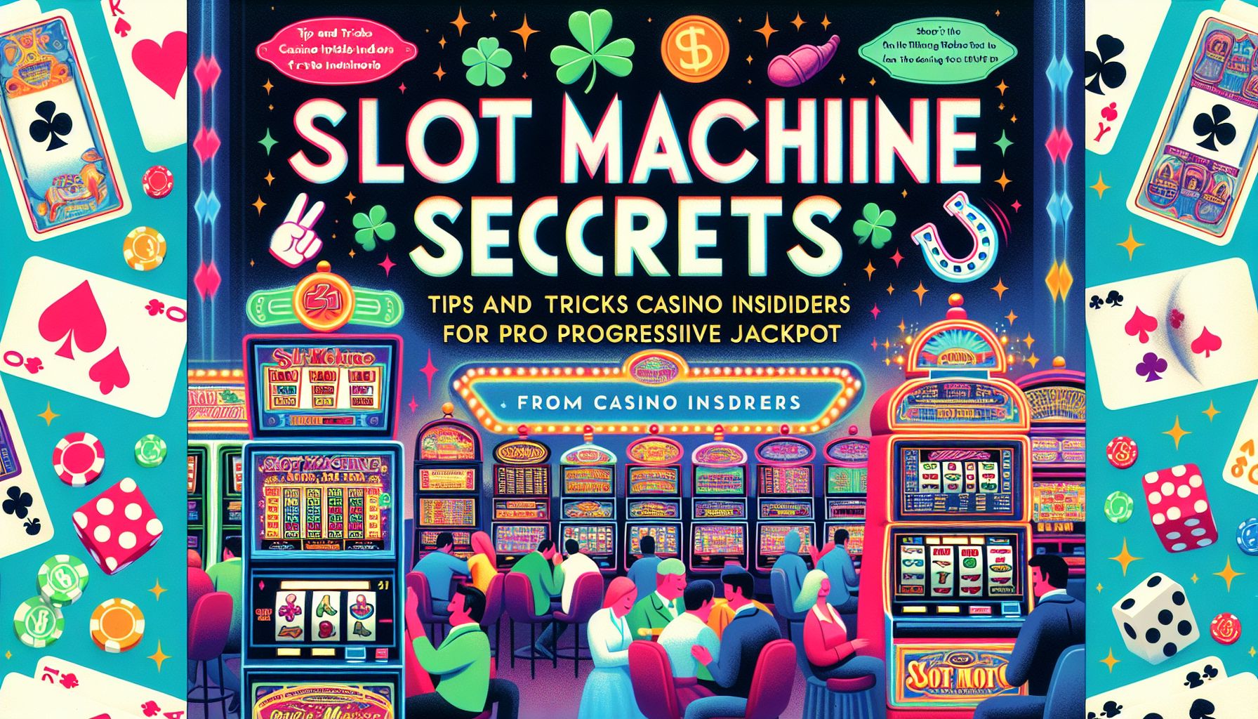 Slot Machine Secrets: Tips and Tricks from Casino Insiders for Progressive Jackpot